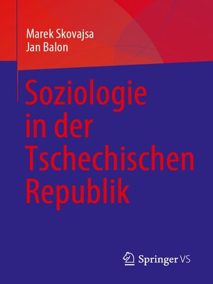 cover image of Soziologie in der Tschechischen Republik